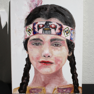 Wednesday Addams how to Oil Painting