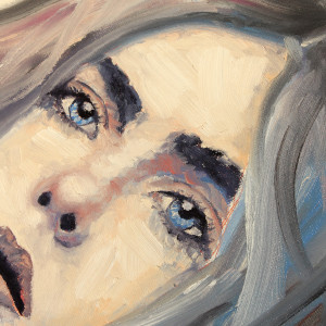 elle fanning portrait how to paint